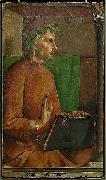 Justus van Gent Dante Alighieri oil painting artist